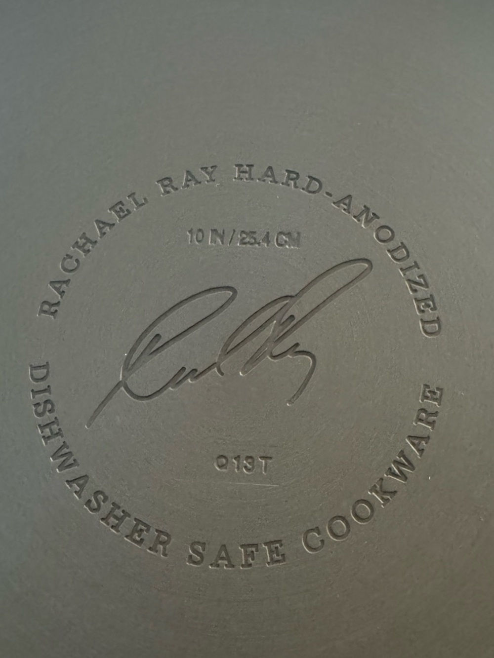 NEW Rachael Ray Hard-Anodized Orange Nonstick 10” Skillet - Picture 4 of 4
